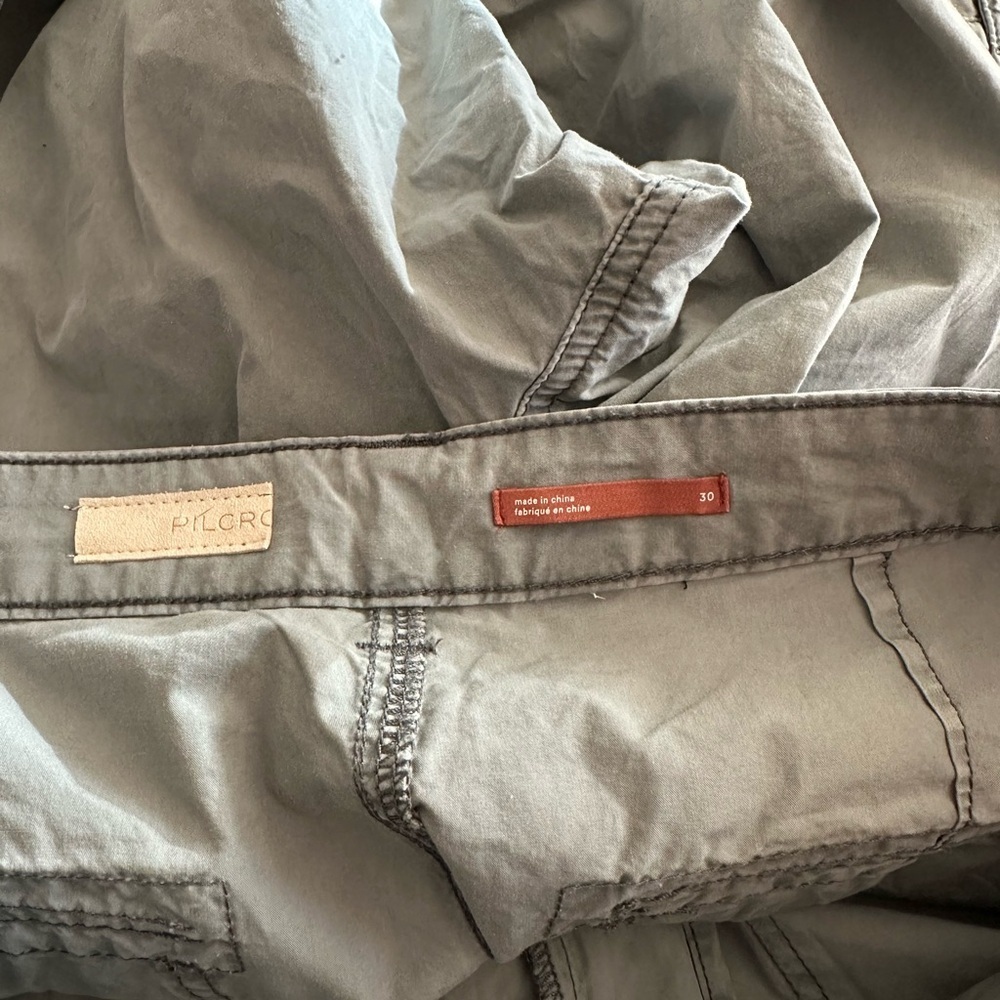 Anthropologie Pilcro Ventura lightweight utility cargo Y2K relaxed fit pant 30 - Picture 2 of 9
